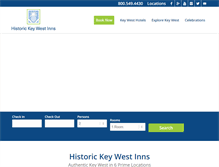 Tablet Screenshot of historickeywestinns.com